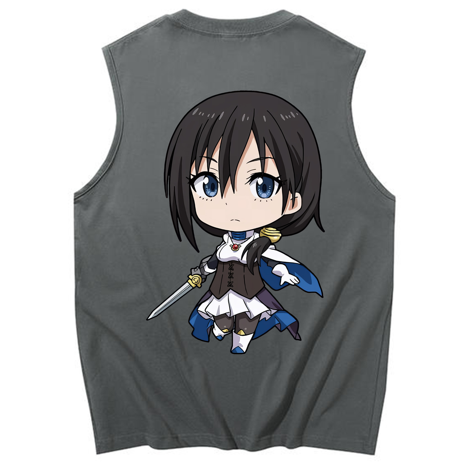（画像用） 転スラ Regarding Reincarnated to Slime コットン100％タンクトップ（背面プリント）